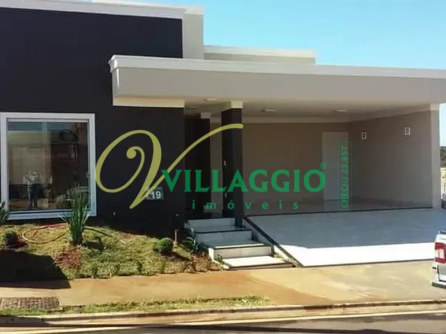 Casa com 275m² 3 quartos e 3 banheiros, à venda, no bairro Village Damha Rio Preto III em São José do Rio Preto
