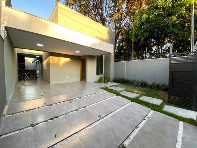 Foto do Casa - Casa Com 3 Dormitórios à Venda, 100 M² Por R$ 420.000 - Jardim Santa Emília - Campo Grande/ms | KSA FACIL IMOVEIS