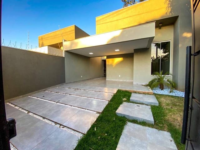 Foto do Casa - Casa Com 3 Dormitórios à Venda, 100 M² Por R$ 420.000 - Jardim Santa Emília - Campo Grande/ms | KSA FACIL IMOVEIS