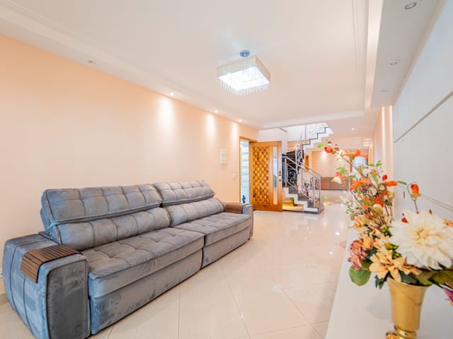 Foto do Casa - Casa à venda com 195m², com 4 Quartos e 2 vagas cobertas - Moderna, Aconchegante e com Churrasqueira! | Paulista Imóveis