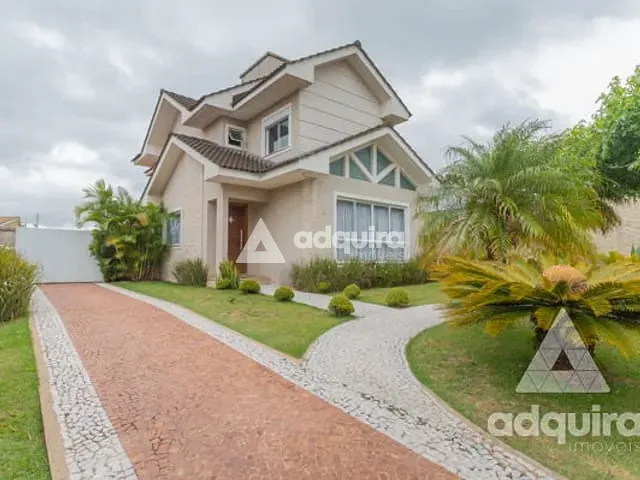 Casa com 480m² 3 quartos e 4 banheiros, à venda, no bairro Colônia Dona Luíza em Ponta Grossa