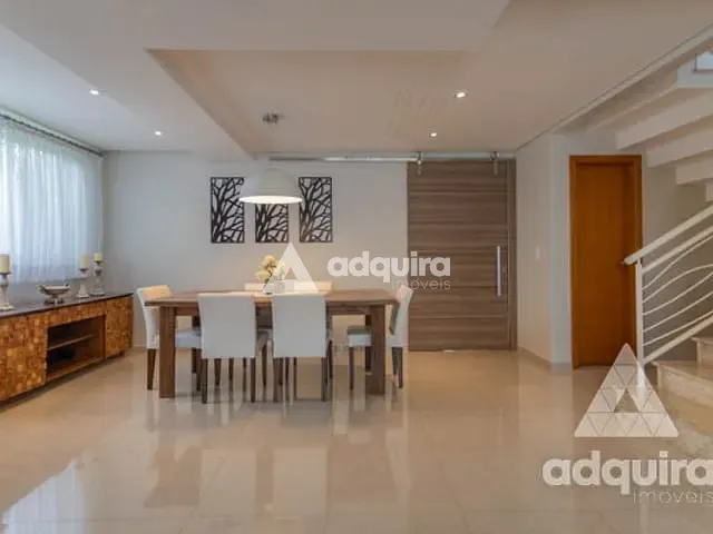 Casa com 480m² 3 quartos e 4 banheiros, à venda, no bairro Colônia Dona Luíza em Ponta Grossa