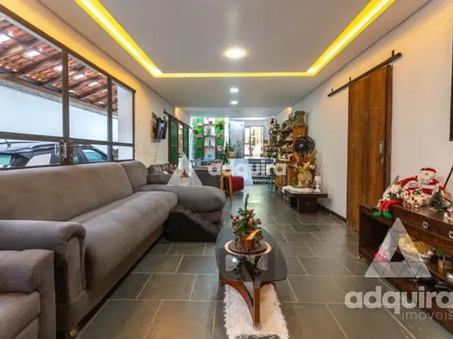 Casa com 462m² 3 quartos e 3 banheiros, à venda ou para alugar, no bairro Uvaranas em Ponta Grossa