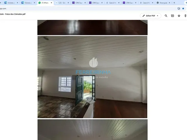 Casa com 305m² 3 quartos e 3 banheiros, para alugar, no bairro Vila Ema em São José dos Campos