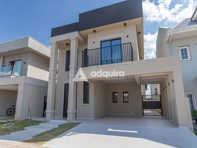 Casa 3 quartos e 3 banheiros, à venda, no bairro Cará-cará em Ponta Grossa