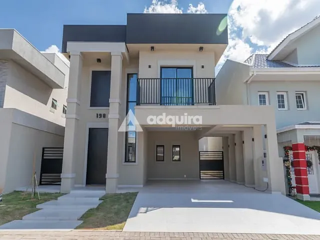 Casa 3 quartos e 3 banheiros, à venda, no bairro Cará-cará em Ponta Grossa
