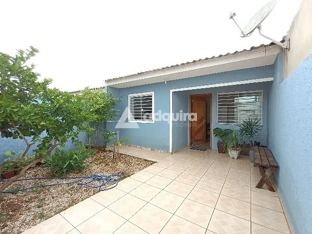 Casa com 53m² 2 quartos e 1 banheiro, à venda, no bairro Cará-cará em Ponta Grossa