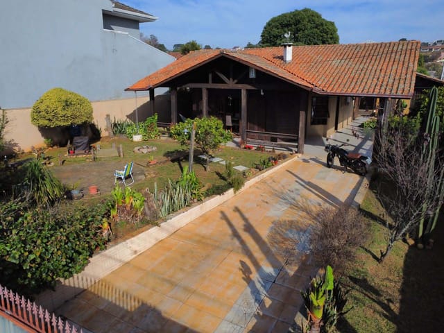 Casa à venda, Oficinas, estilo madeira rústica,  Ponta Grossa, PR