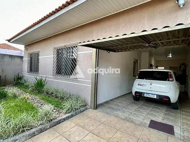 Casa com 230m² 3 quartos e 2 banheiros, à venda, no bairro Nova Rússia em Ponta Grossa