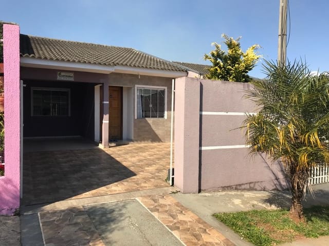 Foto do Casa - Casa à venda no Jardim Campo Alegre, com 2 quartos, 1 banheiro, 2 vagas de garagem e edícula com churrasqueira. Uvaranas, Ponta Grossa, PR | Adquira Imóveis