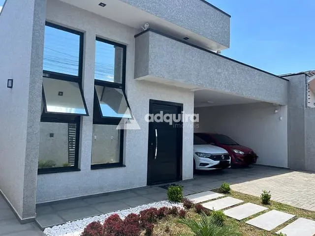 Casa com 282m² 3 quartos e 2 banheiros, à venda, no bairro Uvaranas em Ponta Grossa