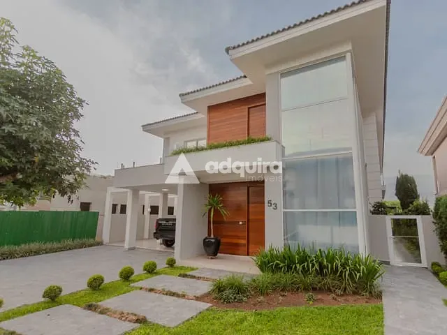 Casa com 578m² 3 quartos e 5 banheiros, à venda, no bairro Colônia Dona Luíza em Ponta Grossa