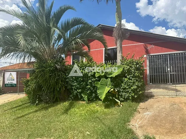 Casa com 560m² 5 quartos e 3 banheiros, à venda, no bairro Chapada em Ponta Grossa