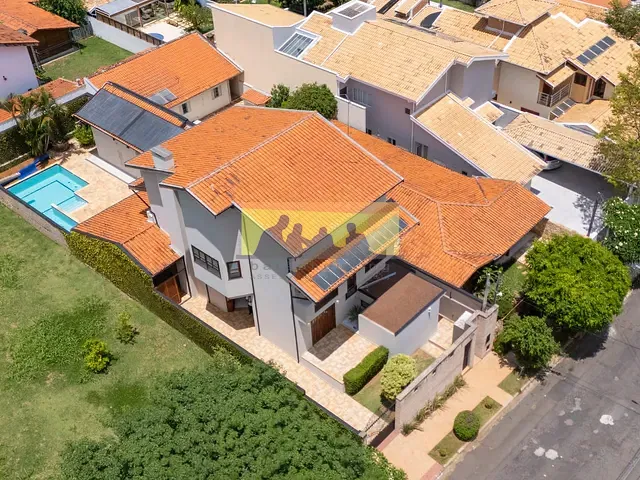 Casa com 480m² 4 quartos e 5 banheiros, à venda, no bairro Loteamento Caminhos de São Conrado (Sousas) em Campinas