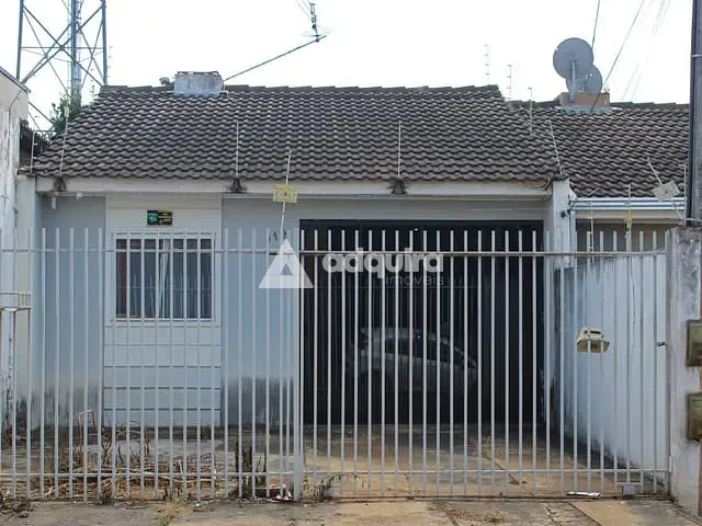 Casa com 61m² 3 quartos e 2 banheiros, à venda, no bairro Uvaranas em Ponta Grossa