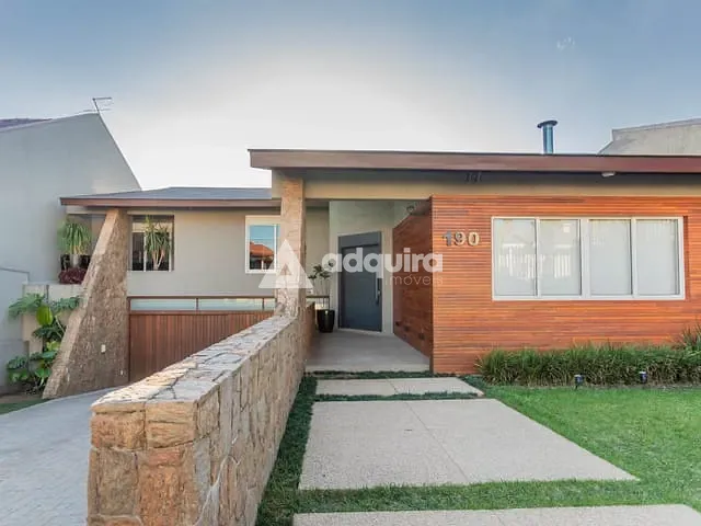 Casa com 627m² 4 quartos e 6 banheiros, à venda, no bairro Estrela em Ponta Grossa