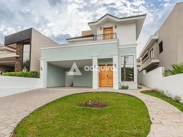 Casa 3 quartos e 3 banheiros, à venda, no bairro Jardim Carvalho em Ponta Grossa