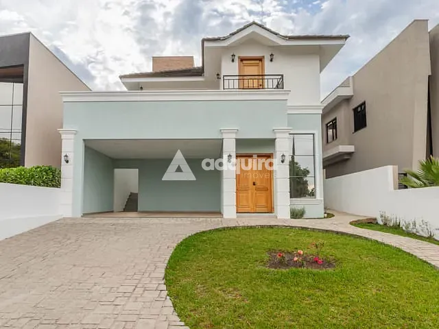Casa 3 quartos e 3 banheiros, à venda, no bairro Jardim Carvalho em Ponta Grossa