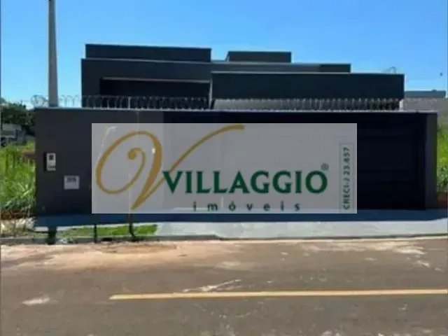 Casa com 250m² 3 quartos e 2 banheiros, à venda, no bairro Residencial Vila Flora em São José do Rio Preto