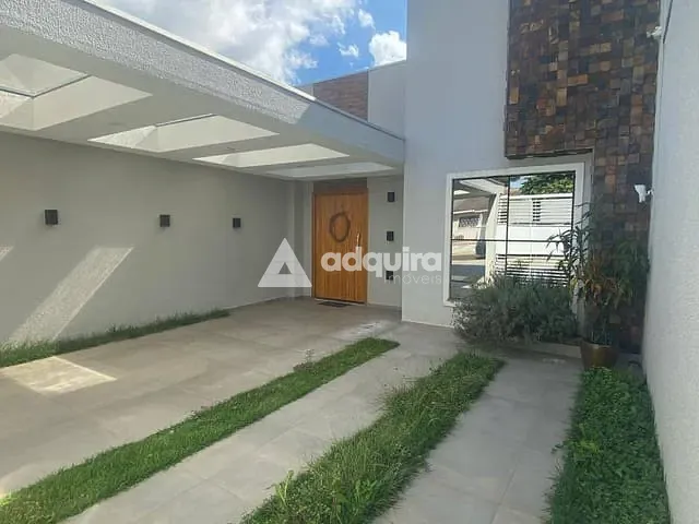 Casa com 180m² 2 quartos e 3 banheiros, à venda, no bairro Contorno em Ponta Grossa
