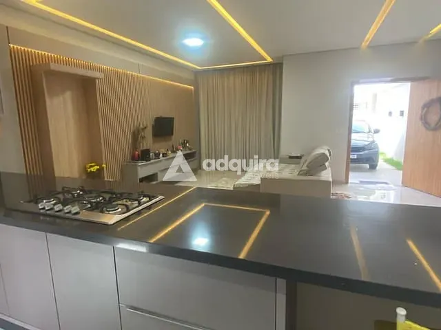 Casa com 180m² 2 quartos e 3 banheiros, à venda, no bairro Contorno em Ponta Grossa