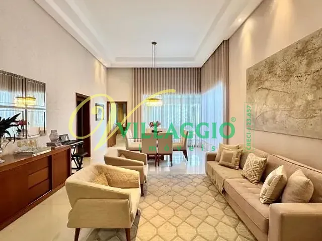 Casa com 405m² 3 quartos e 5 banheiros, à venda, no bairro Parque Residencial Damha em São José do Rio Preto