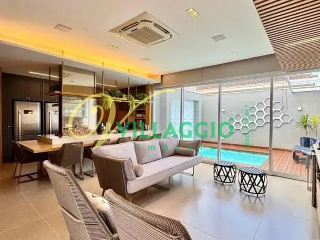Casa com 405m² 3 quartos e 5 banheiros, à venda, no bairro Parque Residencial Damha em São José do Rio Preto