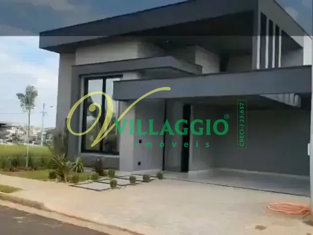 Casa com 300m² 3 quartos e 5 banheiros, à venda, no bairro Quinta do Lago II - Lac Leman em São José do Rio Preto
