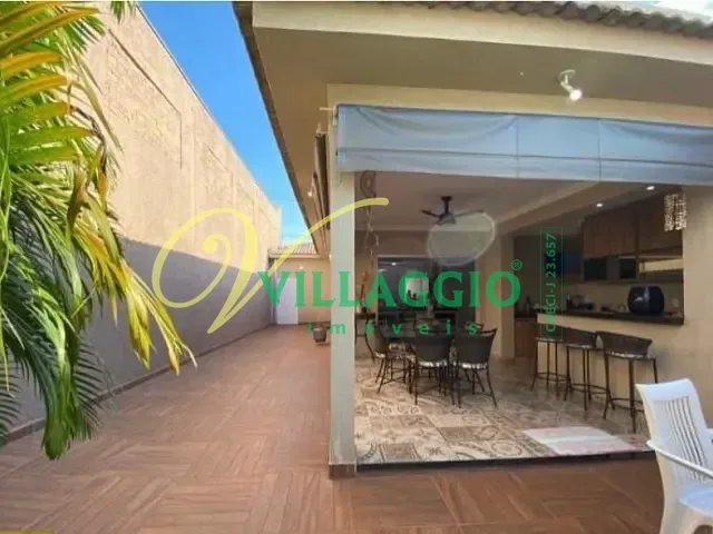 Casa com 270m² 3 quartos e 3 banheiros, à venda, no bairro Jardim Mugnaini em São José do Rio Preto