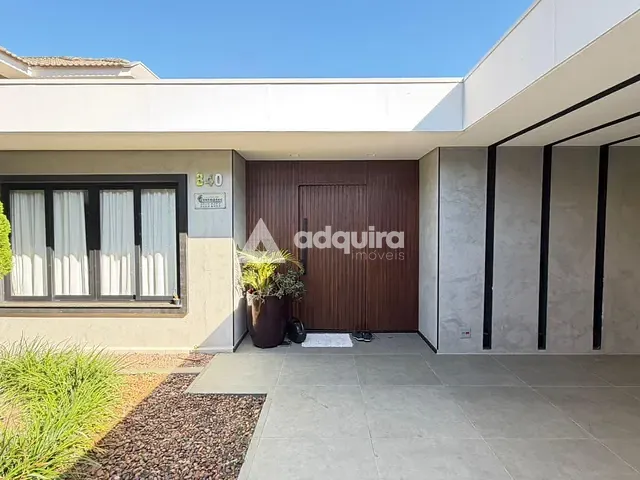 Casa com 402m² 4 quartos e 4 banheiros, à venda, no bairro Orfãs em Ponta Grossa