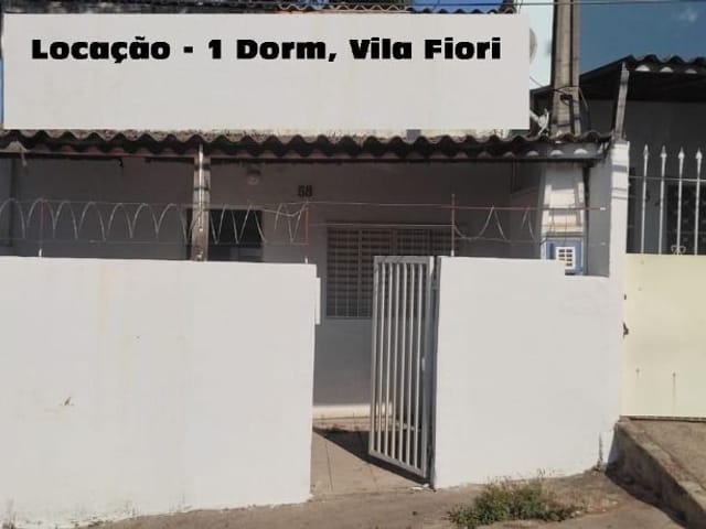 Foto do Casa - Casa com 1 dormitório para alugar, 60 m² por R$ 1.008,00 - Vila Fiori - Sorocaba/SP | Ary Proenca Negócios Imobiliários Ltda