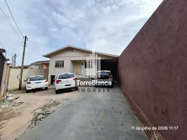 Casa com 70m² 3 quartos e 1 banheiro, à venda, no bairro Nova Rússia em Ponta Grossa