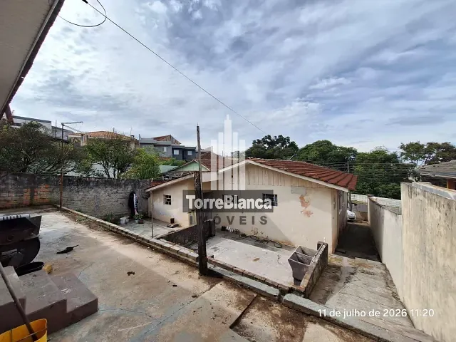 Casa com 70m² 3 quartos e 1 banheiro, à venda, no bairro Nova Rússia em Ponta Grossa