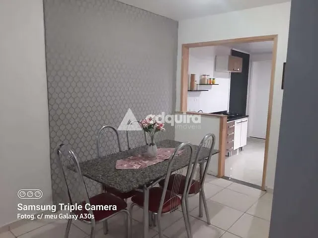 Casa com 59m² 3 quartos e 1 banheiro, à venda, no bairro Cará-cará em Ponta Grossa