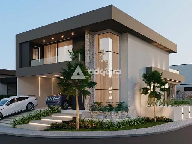 Casa com 274m² 4 quartos e 5 banheiros, à venda, no bairro Uvaranas em Ponta Grossa