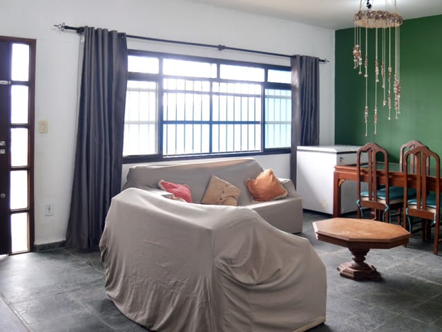 Foto do Casa - Casa tipo para venda em Jardim Aguapeu com 3 quartos, sendo 1 suíte, 131m² | Lares e Andares Imóveis