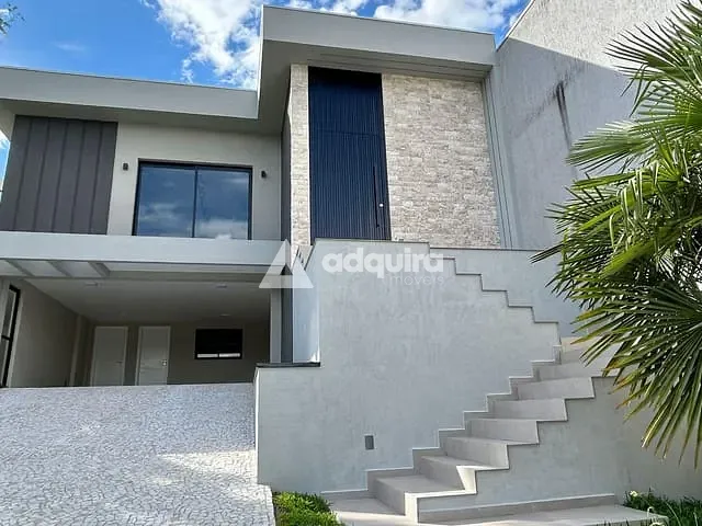 Casa com 333m² 3 quartos e 4 banheiros, à venda, no bairro Jardim Carvalho em Ponta Grossa