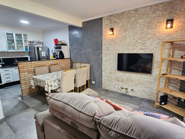 Foto do Casa - Casa em condomínio para venda com 2 quartos, 60m² | Lares e Andares Imóveis