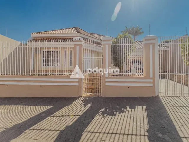 Casa com 570m² 4 quartos e 4 banheiros, à venda, no bairro Jardim Carvalho em Ponta Grossa