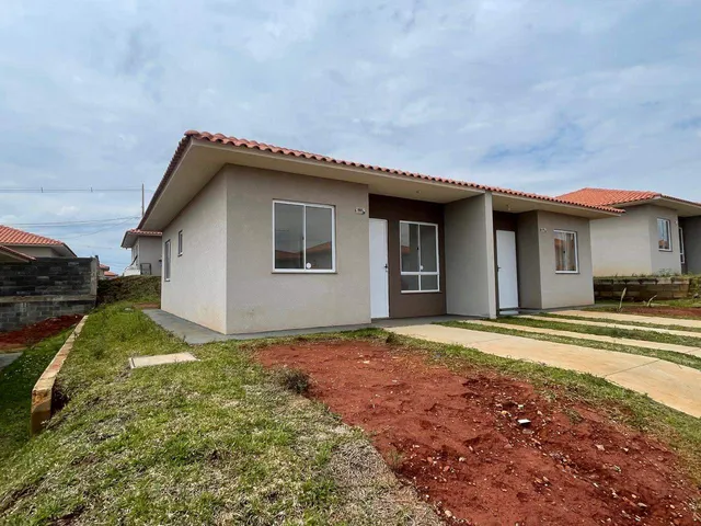 Locação - Casa com 2 quartos, 1 vaga, 48 m², Residencial Violeta - Neves, Ponta Grossa.