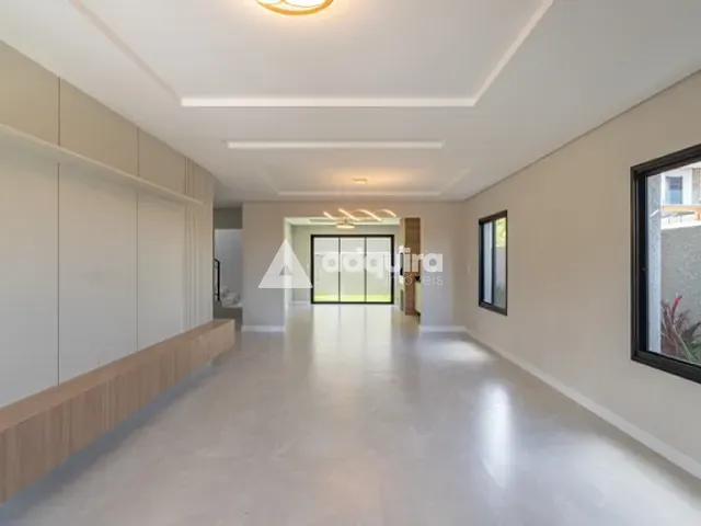 Casa com 310m² 3 quartos e 6 banheiros, à venda ou para alugar, no bairro Jardim Carvalho em Ponta Grossa