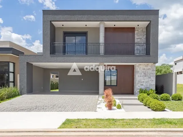 Casa com 310m² 3 quartos e 6 banheiros, à venda ou para alugar, no bairro Jardim Carvalho em Ponta Grossa