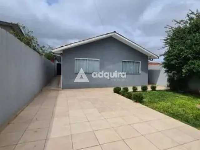 Casa 4 quartos e 3 banheiros, à venda, no bairro Jardim Carvalho em Ponta Grossa