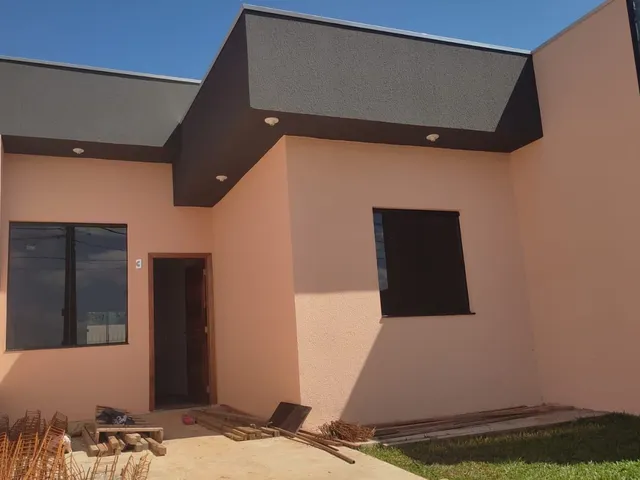 Casa à venda, Nova, 2 quartos, quintal, Jardim Carvalho, Ponta Grossa, PR