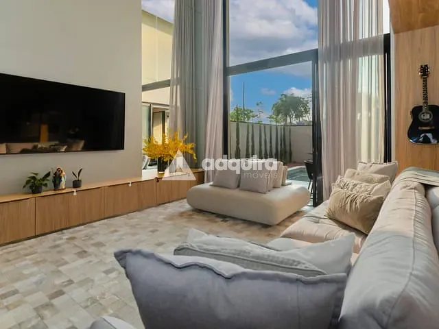 Casa com 309m² 3 quartos e 4 banheiros, à venda ou para alugar, no bairro Jardim Carvalho em Ponta Grossa