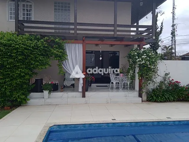 Casa com 620m² 3 quartos e 3 banheiros, à venda, no bairro Oficinas em Ponta Grossa