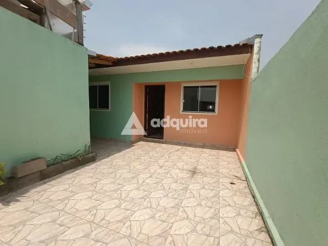 Casa com 58m² 2 quartos e 1 banheiro, à venda, no bairro Cará-cará em Ponta Grossa