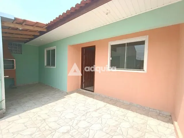 Casa com 58m² 2 quartos e 1 banheiro, à venda, no bairro Cará-cará em Ponta Grossa