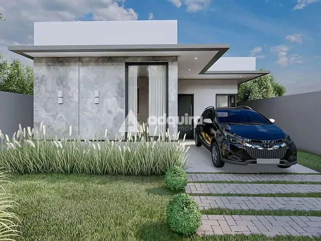 Casa com 279m² 3 quartos e 1 banheiro, à venda, no bairro Cará-cará em Ponta Grossa