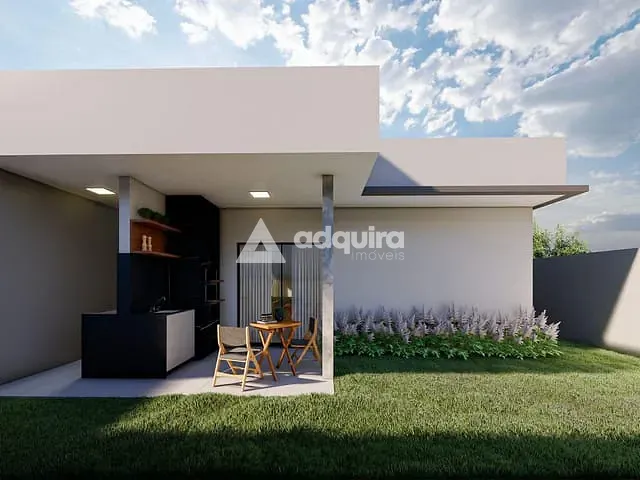 Casa com 279m² 3 quartos e 1 banheiro, à venda, no bairro Cará-cará em Ponta Grossa